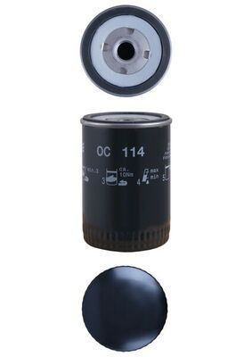 Масляний фільтр двигуна Mahle Original OC114 ціна, від 8.83 USD